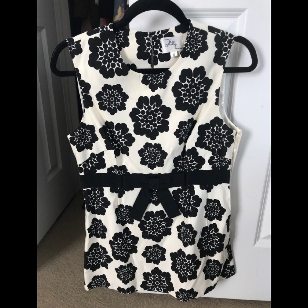 MILLY flower tank blouse